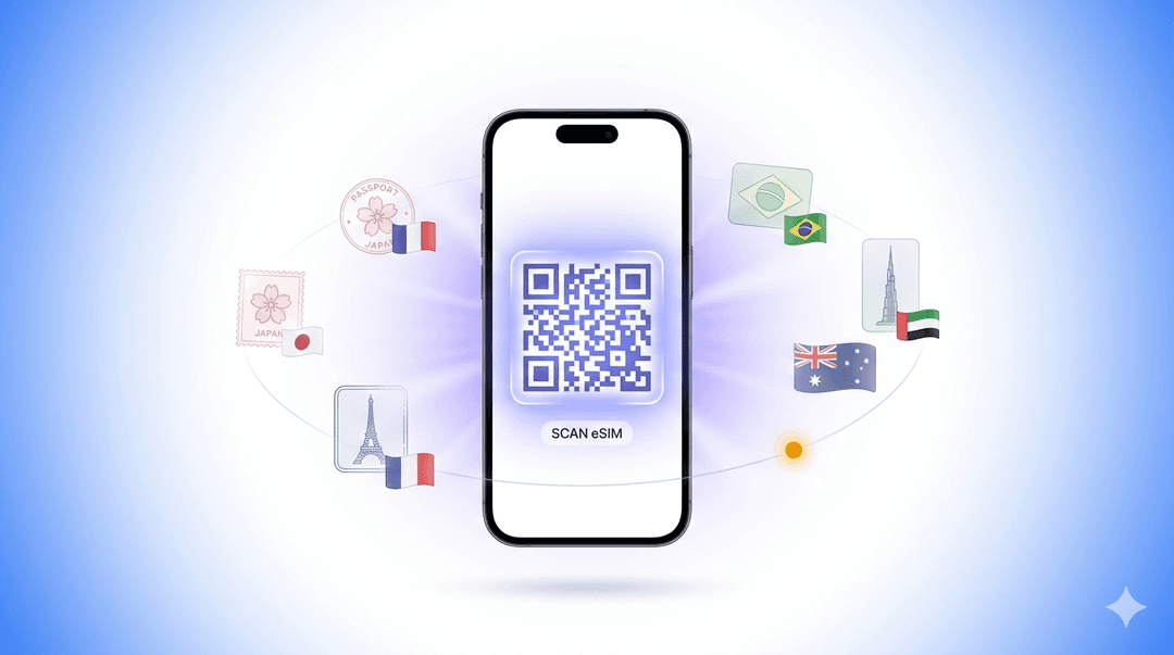 QR код скан хийж eSIM суулгах